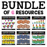 Everyday Counting Clipart Bundle + FREE Blacklines - Comme