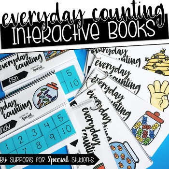 Preview of Everyday Counting - Interactive Books for Numbers 1-10