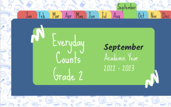 Grade 2 Printed Calendar Pieces Every Day Counts - Payhip