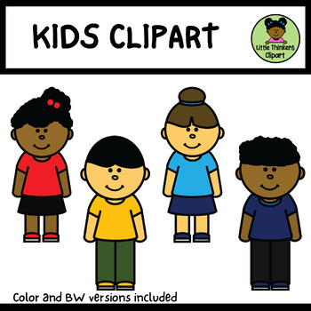 FREE Wonder Kid Characters Clipart {Zip-A-Dee-Doo-Dah Designs}