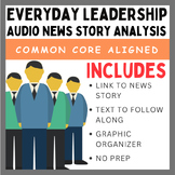 Everyday Leadership: NPR Audio Analysis & Processing Activity
