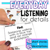 Everyday Listening for Details - Speech Therapy