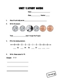Everyday Math 2nd Grade Study Guide - Unit 1