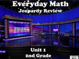 Everyday Math 2nd Grade Unit 1 Jeopardy Review Game