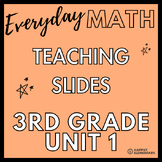 Everyday Math - 3rd Grade - Unit 1 - Teaching Slides & Exi