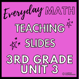 Everyday Math - 3rd Grade - Unit 3 - Teaching Slides & Exi
