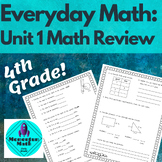 Everyday Math 4th Grade: Unit 1 Study Guide