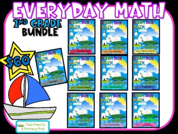 Preview of Everyday Math BUNDLE - 2nd Grade - 4th Ed - Supplemental worksheets & activities