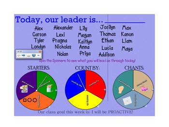 Preview of Everyday Math Calendar for K - 2 teachers
