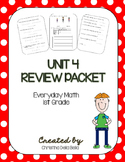 Everyday Math First Grade Unit 4 Review Packet