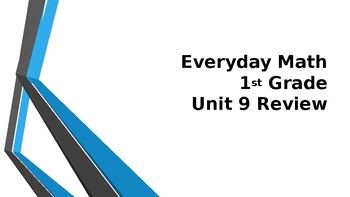 Preview of Everyday Math: Grade 1: Unit 9 Review Activity