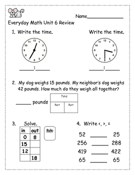 PET 2 - Matemática - semana 6 worksheet
