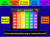 Everyday Math Grade 3 Unit 2 Jeopardy 2016 Edition