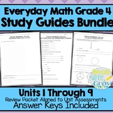 Everyday Math Grade 4 Study Guides {BUNDLE}