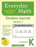 Everyday Math Journal (Kindergarten): Section 1