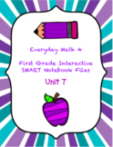 Everyday Math Smart Notebook Slides Unit 7 (First Grade)
