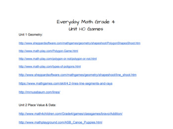 Preview of Everyday Math Technology Games