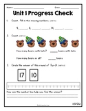 Everyday Math Unit 1 Review, Homework, Test (Common Core Aligned)