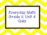 Everyday Math Unit 4 Grade 2