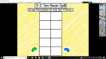 Preview of Everyday Math Unit 3 - 2 Ten Bean Spill