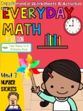 Everyday Math Unit 3 - 1st Grade - 4th Ed - Supplemental w
