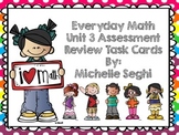 Everyday Math Unit 3 Task Cards (Scoot)