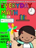 Everyday Math Unit 4 - 1st Grade - 4th Ed - Supplemental w