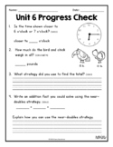 Everyday Math Unit 6 Review, Homework, Test (Common Core Aligned)