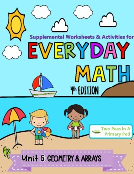 Preview of Everyday Math Unit 8 - 2nd Grade - 4th Ed - Supplemental worksheets & activities