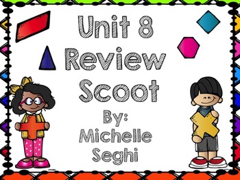 Preview of Everyday Math Unit 8 Task Cards (Scoot)