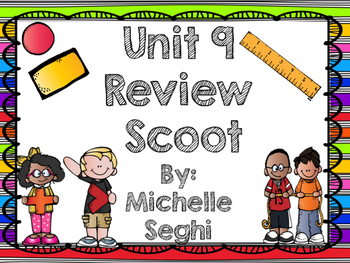 Preview of Everyday Math Unit 9 Task Cards (Scoot)