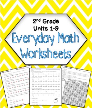 Preview of Everyday Math Worksheets and Quizzes