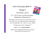 Everyday Math (version 4) Grade 4 Smartboard- Unit 5 Fract