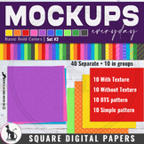 Everyday Mockups Underlay Papers Square Desktops Basic Bol