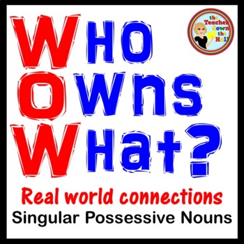 Preview of Possessive Nouns Introductory Lesson I Possessive Nouns Activity