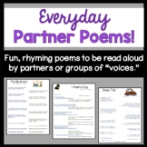 Preview of Everyday Two Voice Partner Poems