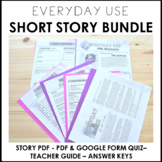 Everyday Use by Alice Walker - Short Story Lesson Plan & M