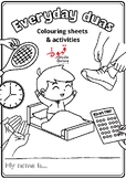 Everyday duas colouring sheets and activities