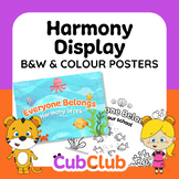 Everyone Belongs poster | Harmony Day display by Pevan & Sarah