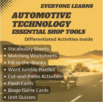 Preview of Everyone Learns Automotive Technology: Essential Shop Tools