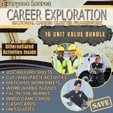Everyone Learns Career Exploration: Sixteen Cluster Value Bundle