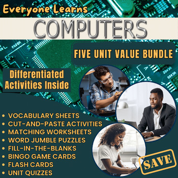 Preview of Everyone Learns Computers: Five Unit Value Bundle