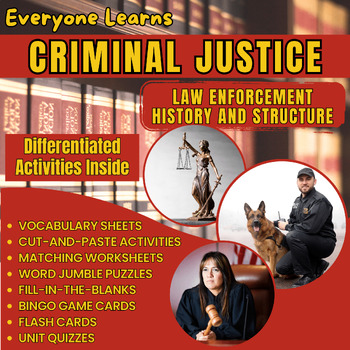 Preview of Everyone Learns Criminal Justice: Law Enforcement History and Structure