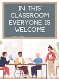 Everyone is Welcome Poster