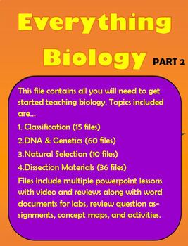 Preview of Everything Biology: Part 2