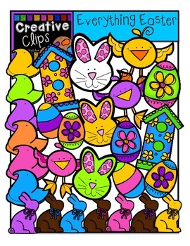 Preview of Everything Easter {Creative Clips Digital Clipart}