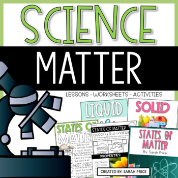 Preview of States of Matter Experiments | States of Matter Worksheets Science Experiments
