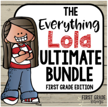 Preview of Everything Lola Ultimate Math Curriculum for First Grade BUNDLE