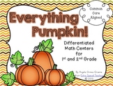 Everything Pumpkin! - Common Core Aligned Math Centers