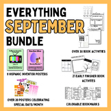 Everything September Bundle - Posters, Activities, Book Co